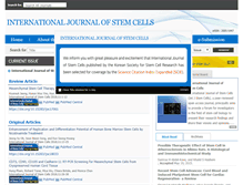 Tablet Screenshot of ijstemcell.com